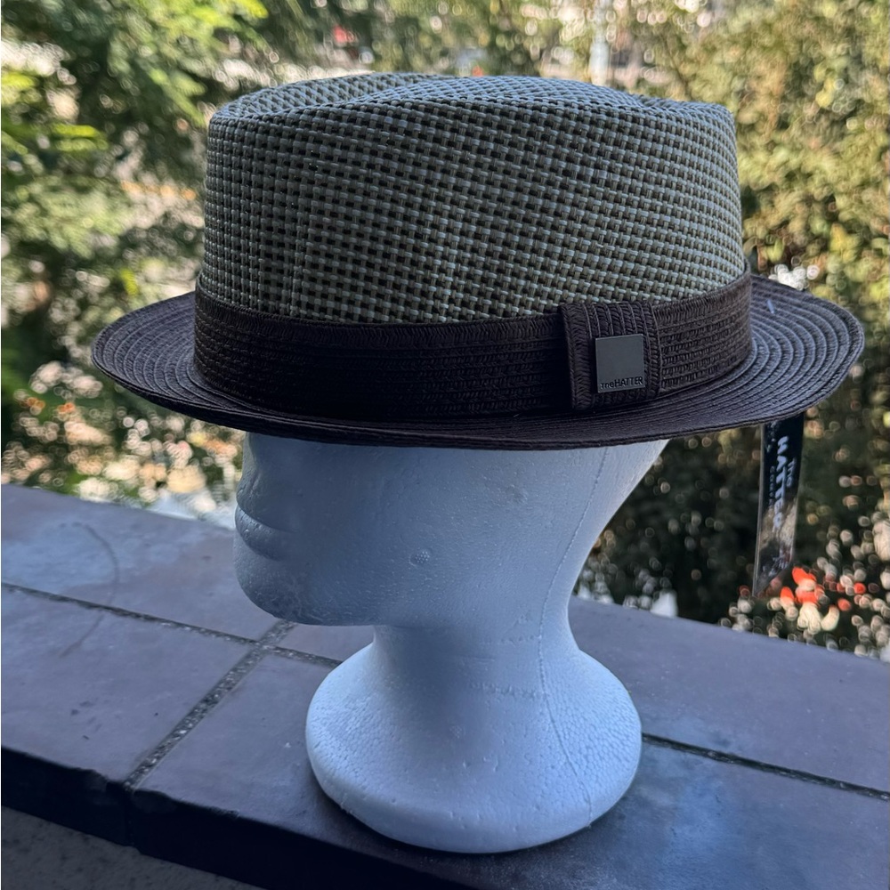 COPY - Straw Pork Pie Fedora